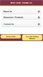 Mobile Screenshot of modychemi.com